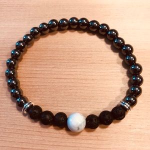 Lava Stone Essential Oil Diffuser Bracelet